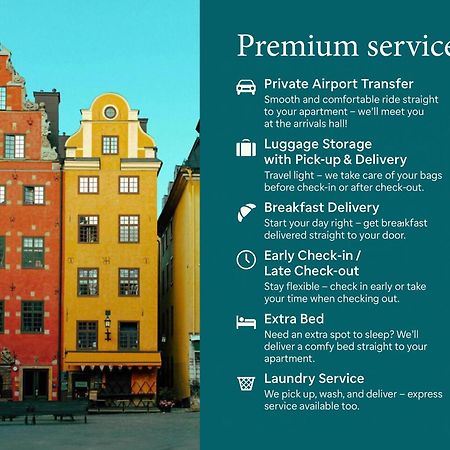 Laegenhet Med Fantastiskt Laege Apartment Stockholm Exterior foto
